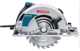Sierra Circular Eléctrica Bauker 7 1/4" 1500W + 1 Hoja de Sierra