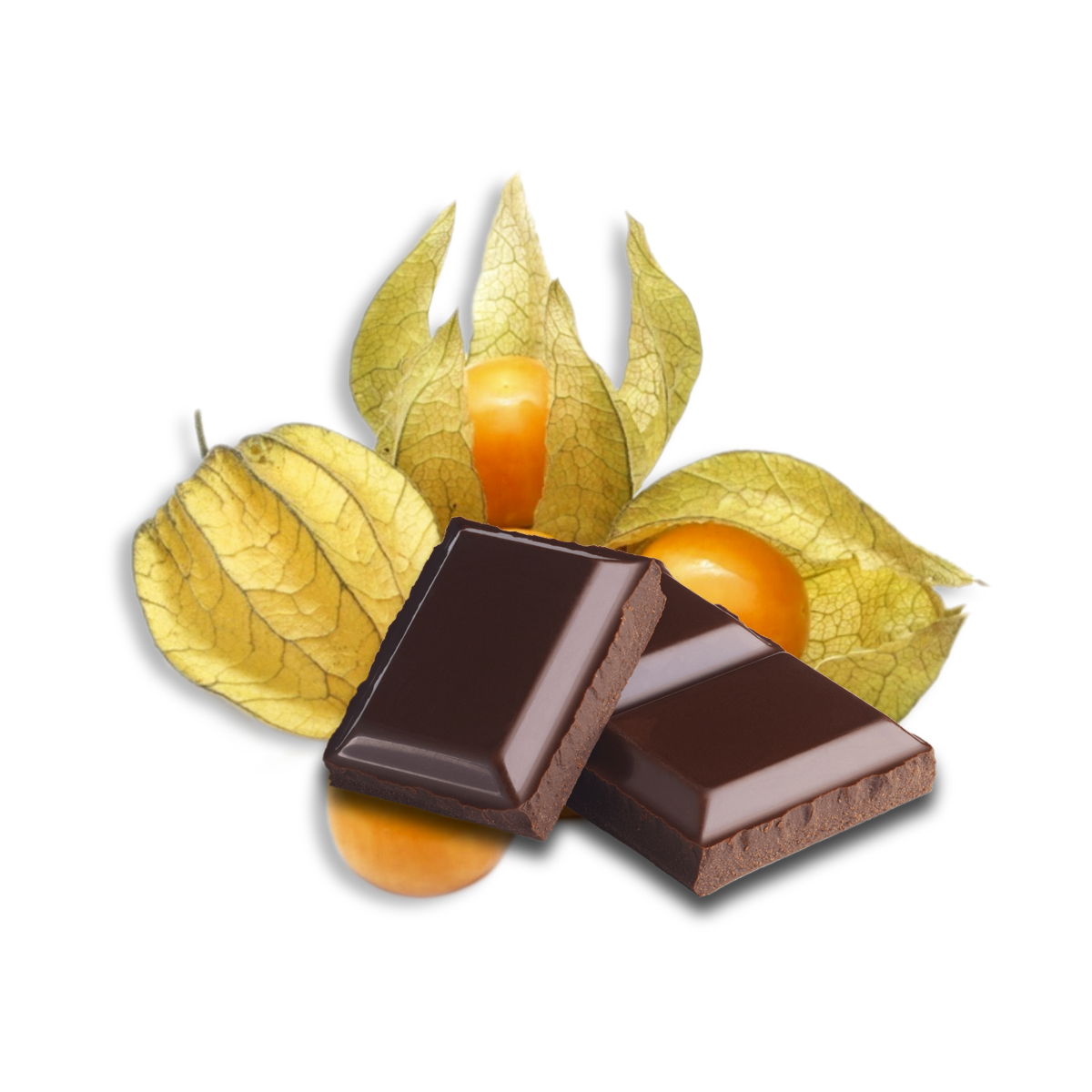 Aguaymanto con choco bitter 60% cacao x kg