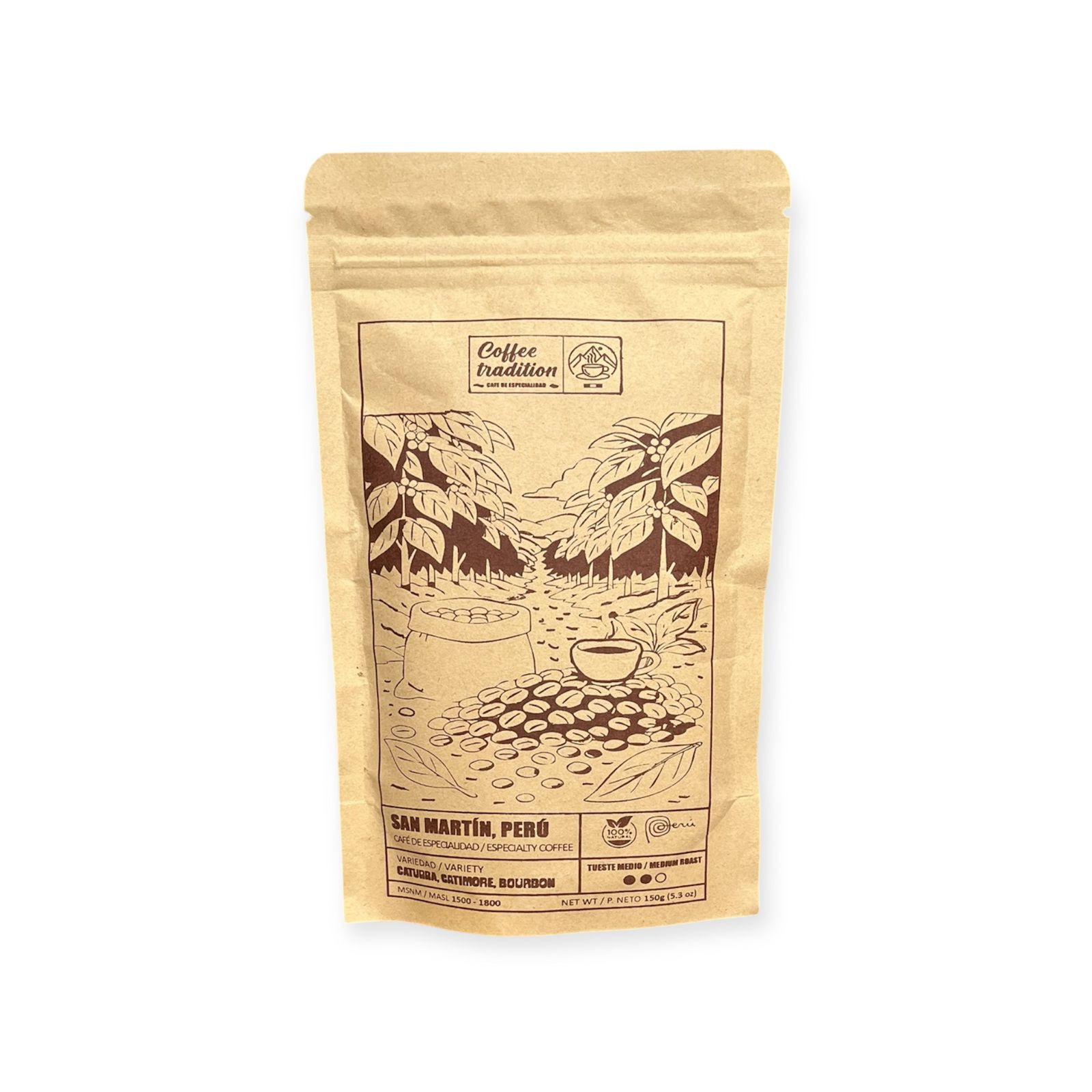 CAFÉ SELECTO DE ESPECIALIDAD 150G